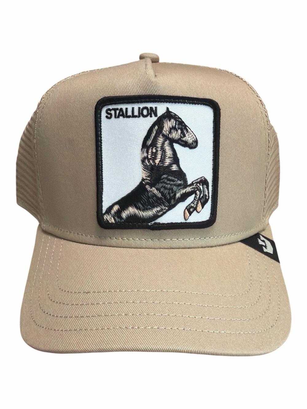 Western Streetwear Horse Trucker Snapback Hat Goorin Bros The Farm Stallion NWT